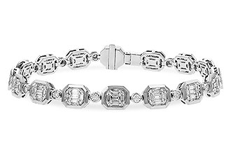 M310-91507: BRACELET 1.02 BAG 1.30 TW (7")