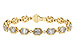 M310-91507: BRACELET 1.02 BAG 1.30 TW