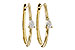 M310-93316: EARRINGS .45 TW PEAR DIAMONDS