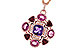 M310-94189: NECKLACE 2.76 SEMI-PREC (AM,GT,PT) 2.82 TGW