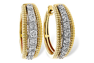 M310-96943: EARRINGS 1.00 TW