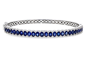 M310-98743: BANGLE 5.09 TW SAPPHIRE 5.65 TGW