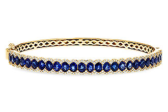 M310-98743: BANGLE 5.09 TW SAPPHIRE 5.65 TGW
