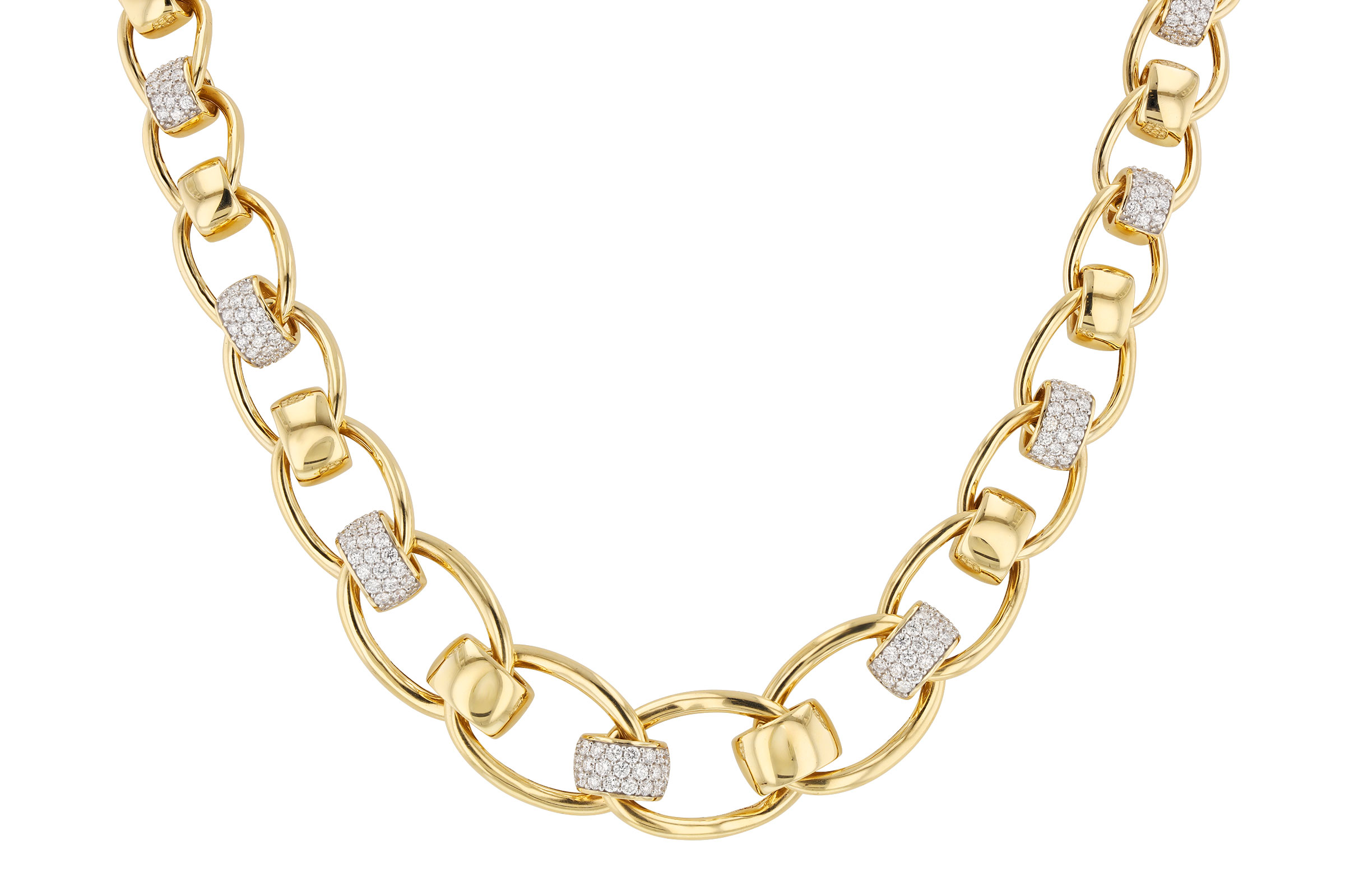 M311-84261: NECKLACE 2.00 TW (17")